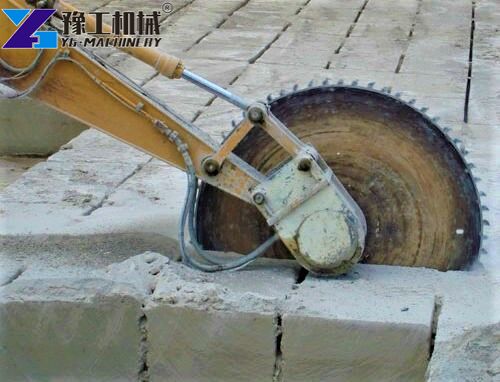 Excavator Granite Saw Cutter