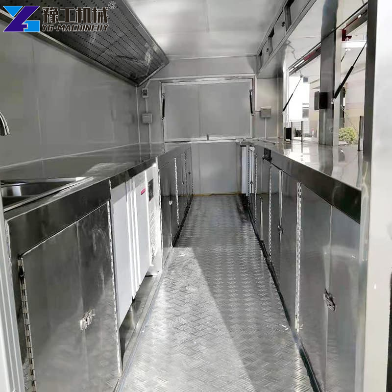 Food Trailer Interior