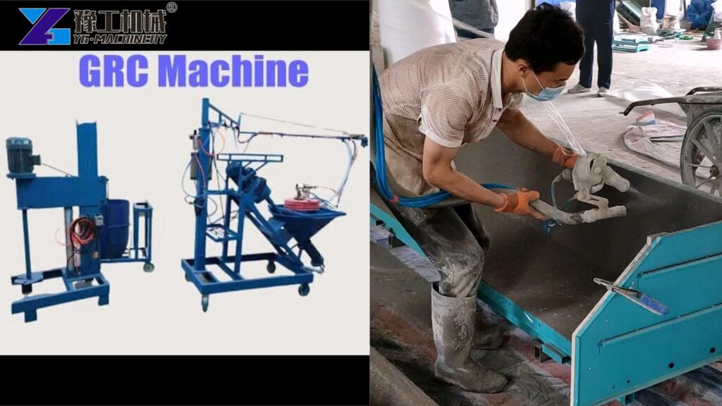 GRC Concrete Panel Production