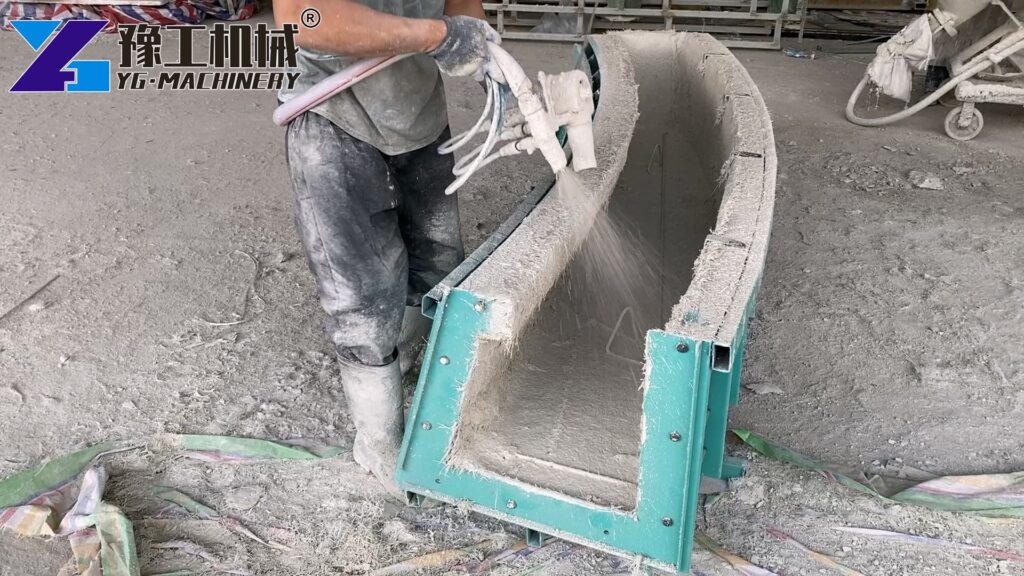 GRC Production Machine Working