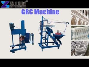 GRC Spraying Machine for Sale: Boost Production by 3.5X GRC Spray Machine Creating Textured Panels