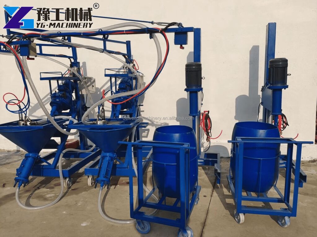 GRC Spray Machine With Quick Couplings