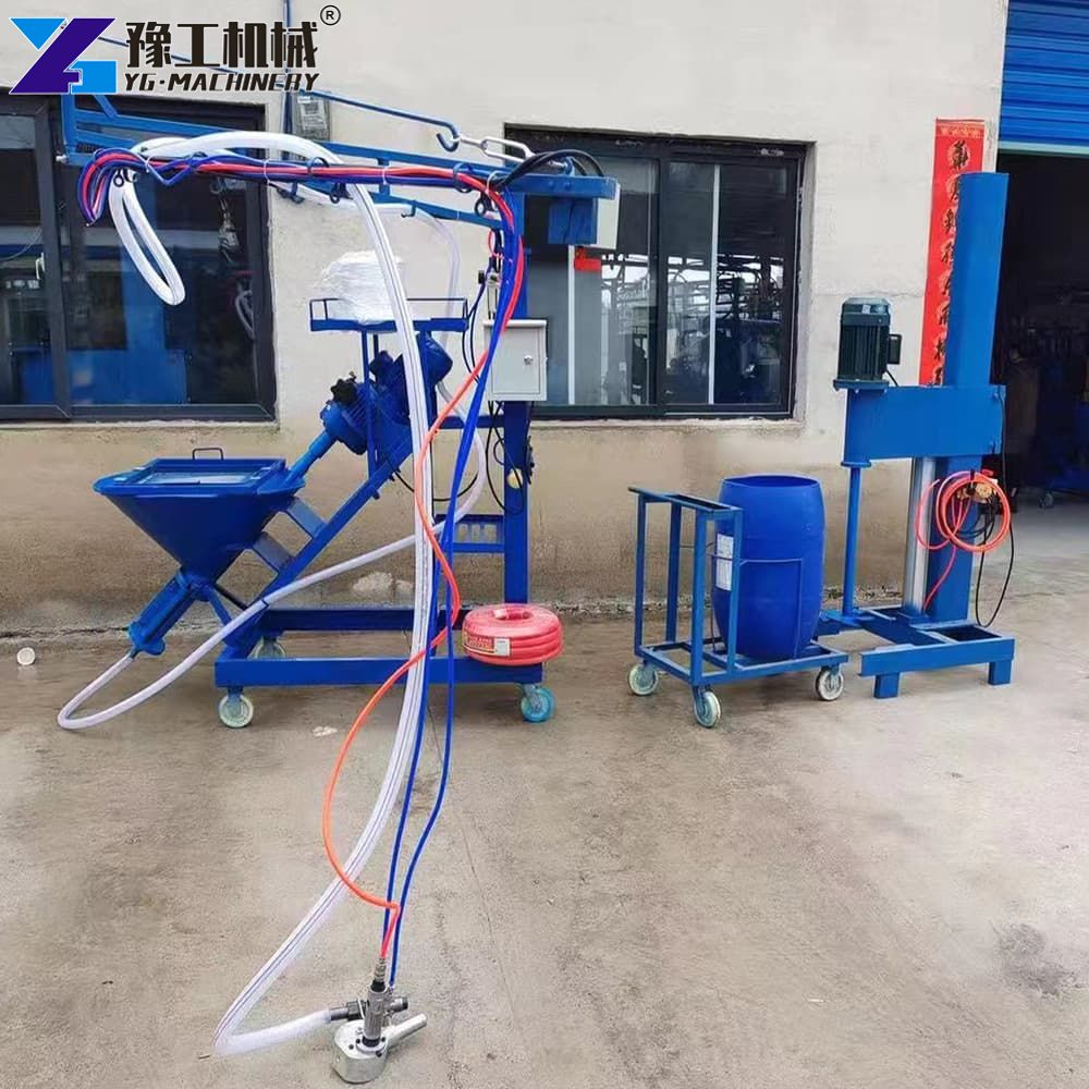 GRC Spraying Machine Operation