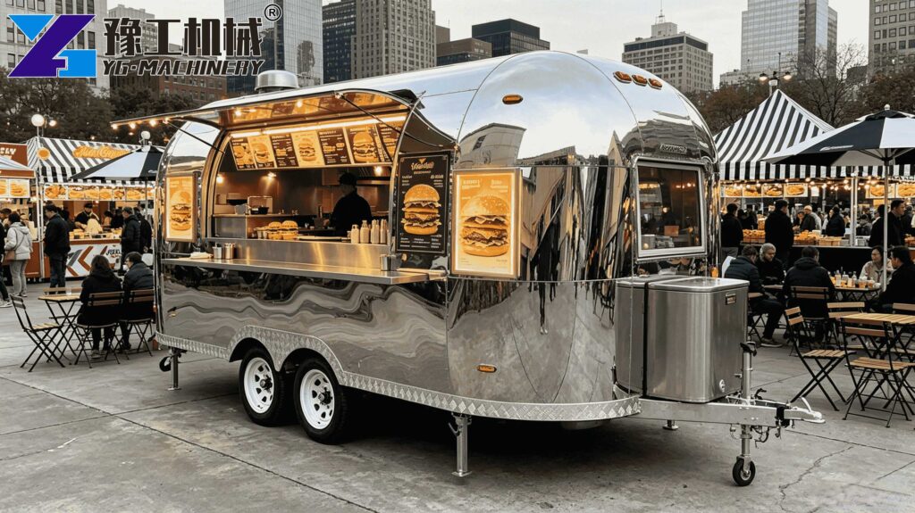 Hamburger Food Trailer USA