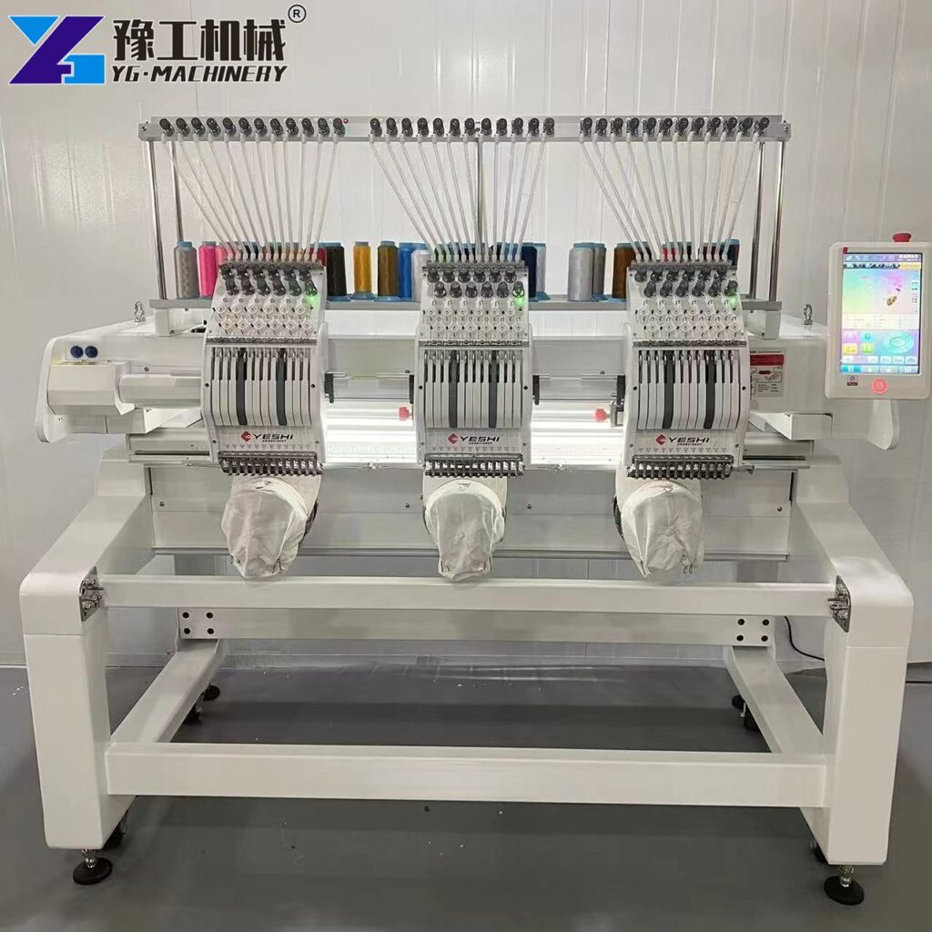 Heavy Duty Embroidery Machine Operation