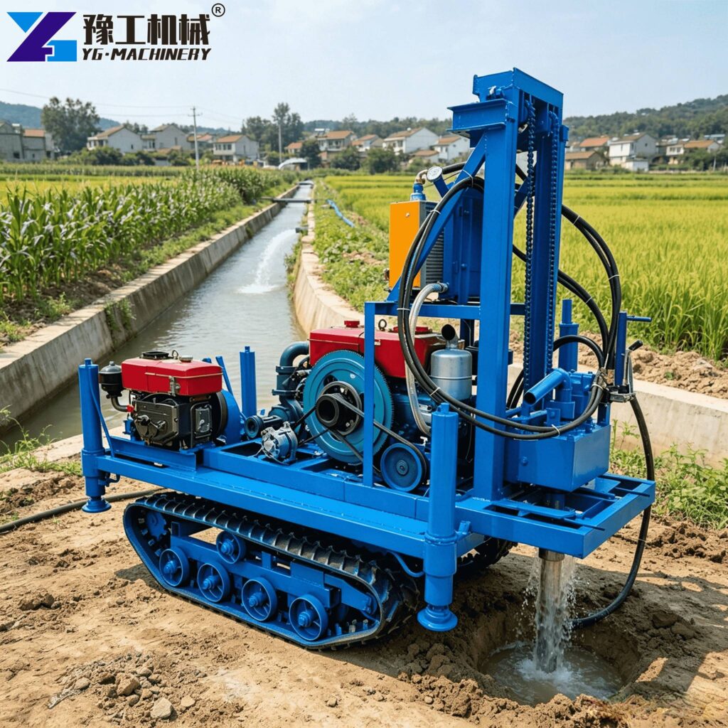 Hydraulic Drilling Machine Site