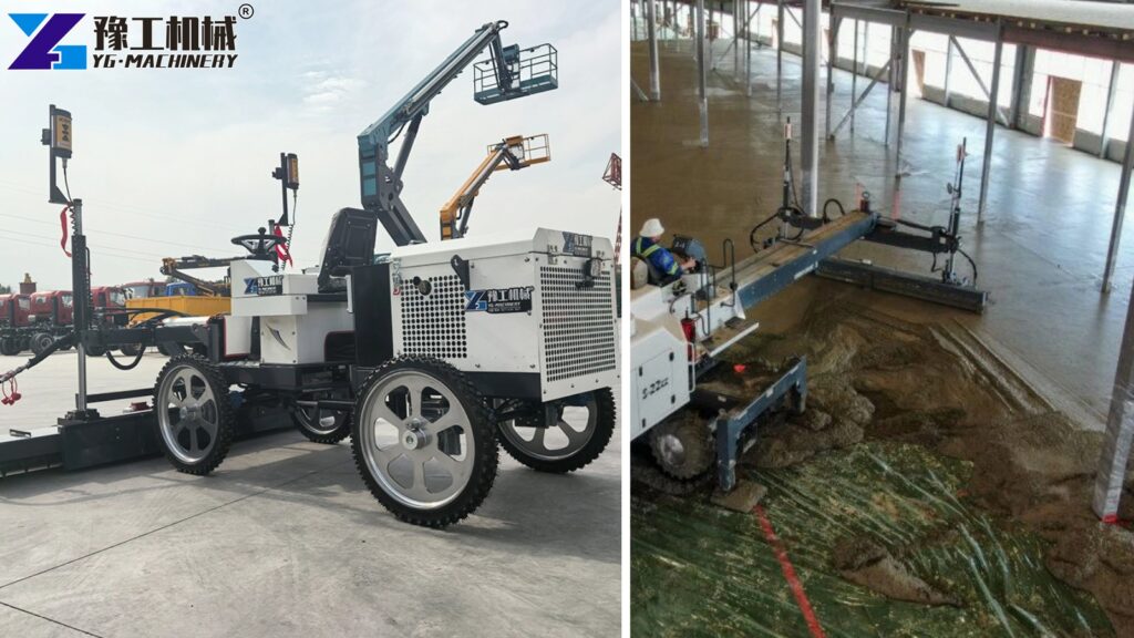 Industrial Concrete Laser Screed Machine