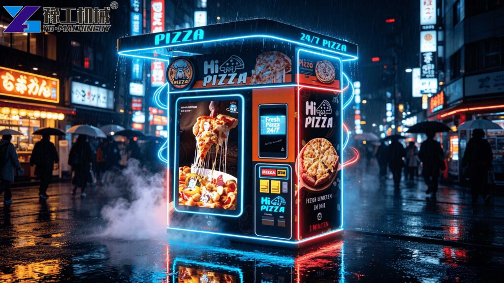 Industrial Pizza Vending Machine