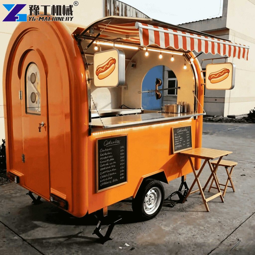 Luxury Commercial Kitchen Trailer Design