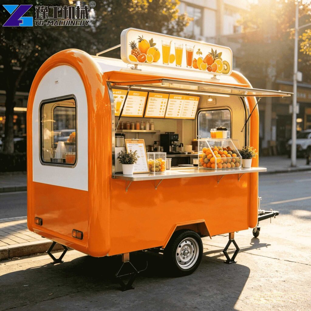 Mini Food Truck Trailer LED Lighting