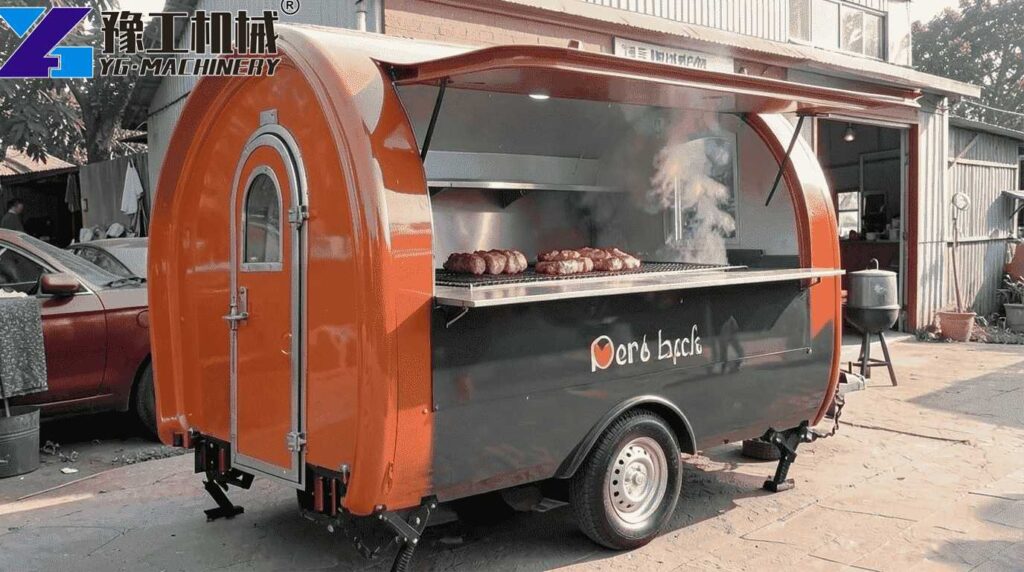 Mobile BBQ Trailer