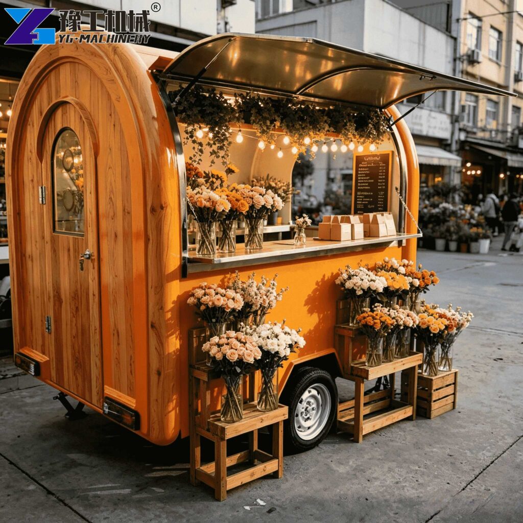 Mobile Flower Sales Cart
