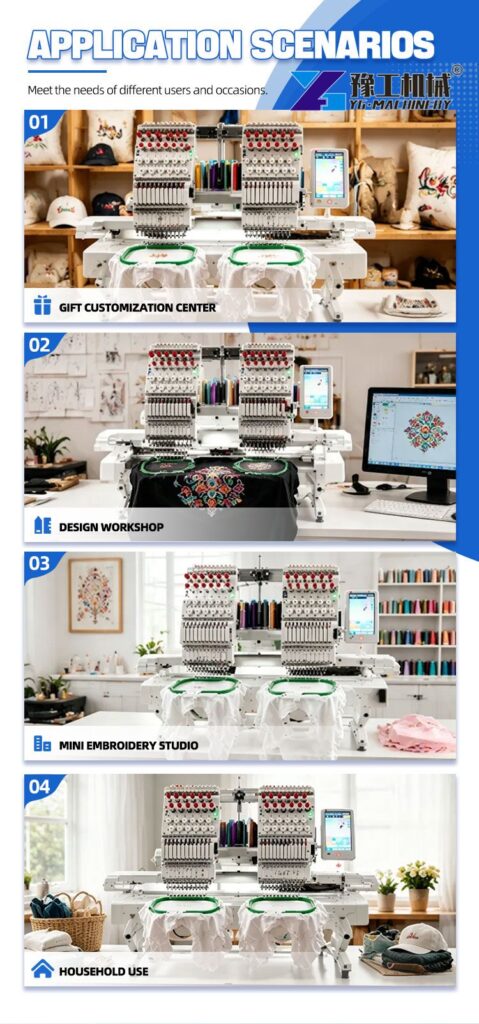 Multi Needle Embroidery Machine For Sale