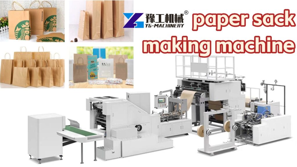 Paper Bag Making Machine Line