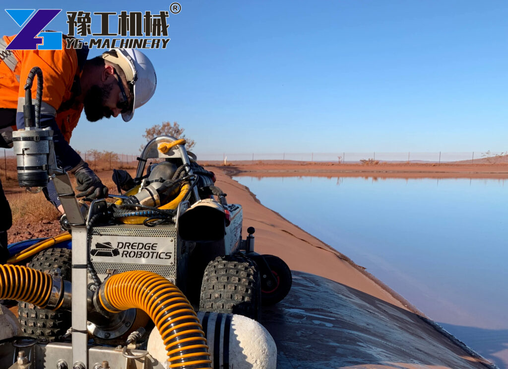 Pipe Cleaning Robot Operation