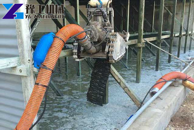 Pipeline Cleaning Robot Working