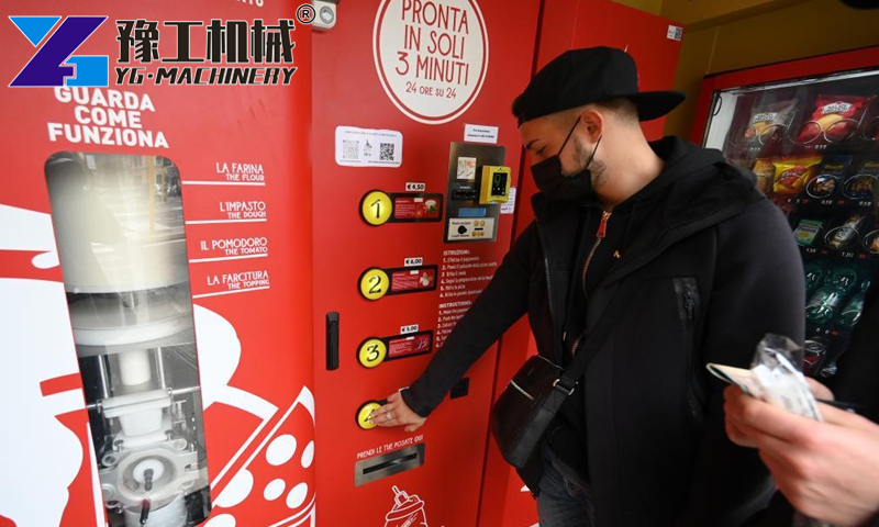 Pizza Machine Payment Screen