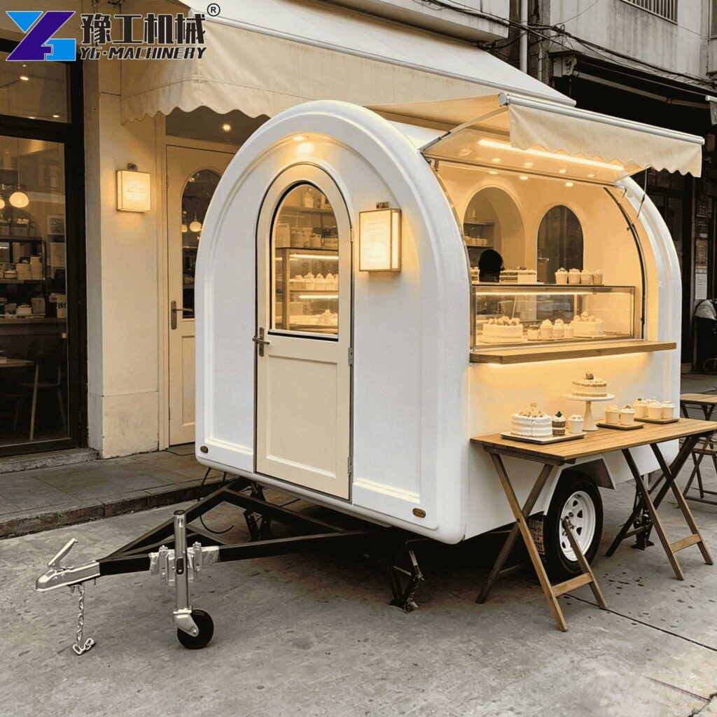 Premium Coffee Truck Trailer Setup