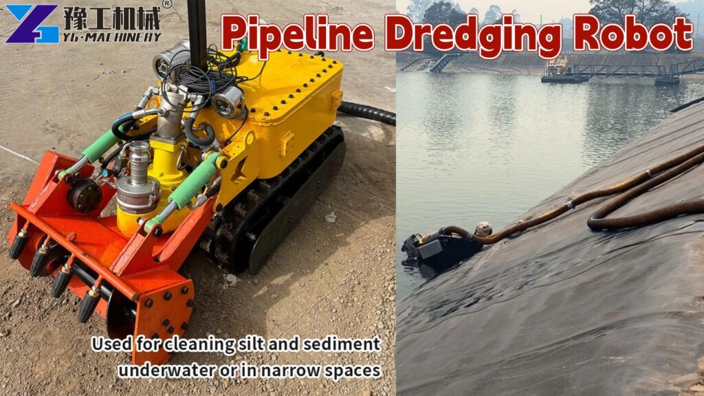 Robotic Dredge Cleaning Canal