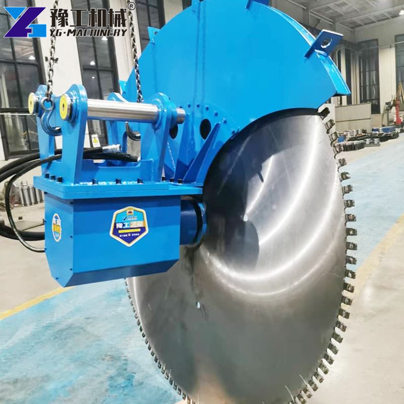 Rock Saw Attachment For Excavator