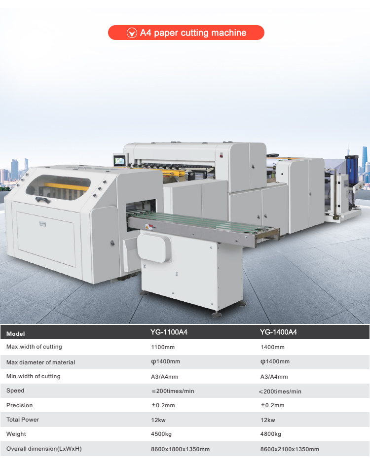 Roll Material Cutting Machine