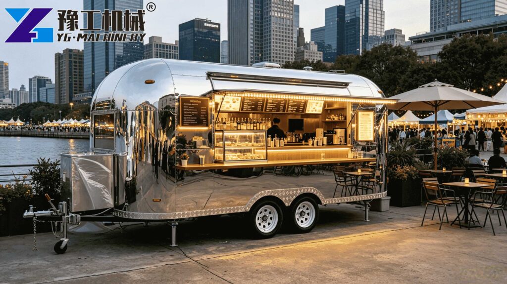 Small Food Trailers Factory