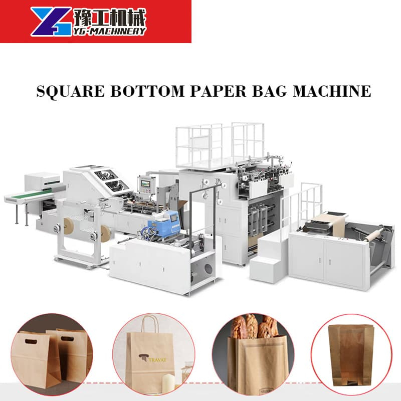 Square Bottom Paper Bag Machine
