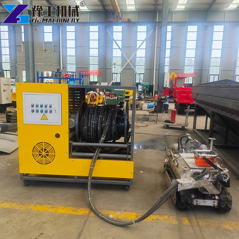 Tracked Dredging Robot Machine