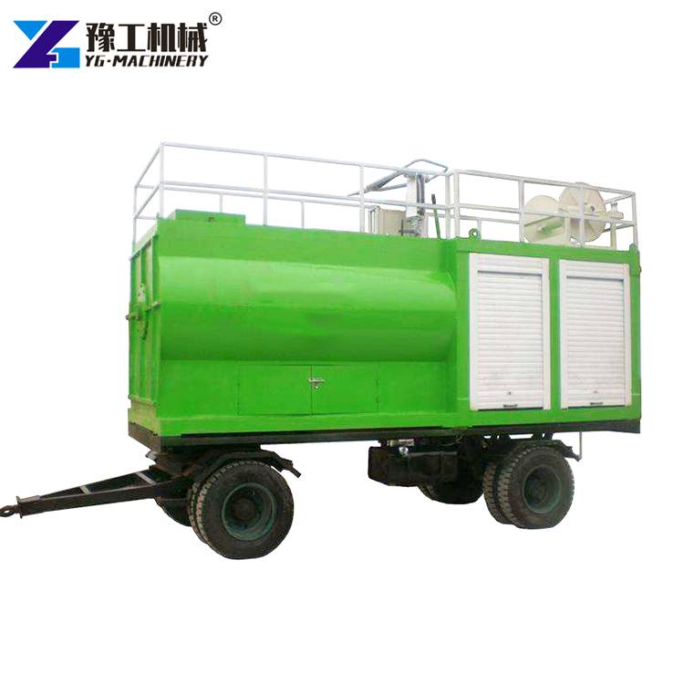 Trailer Mounted Hydroseeding Unit