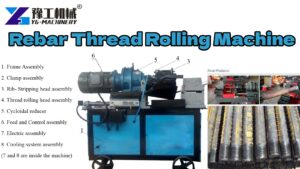 Roller Threading Machine for Sale Buy Rebar Processing Machine