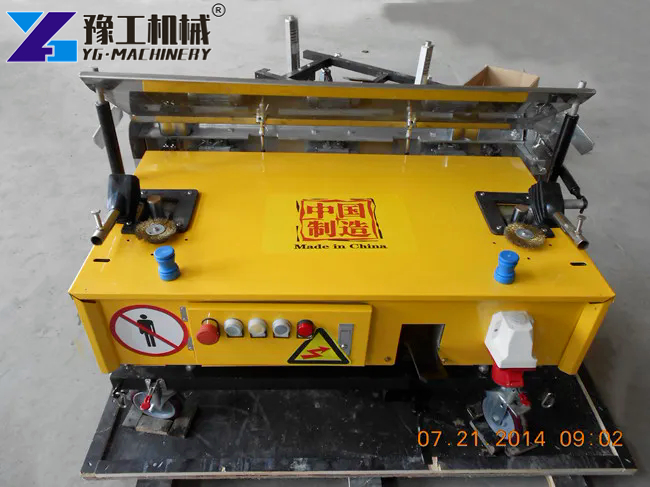 Efficient Interior Wall Plastering Machine