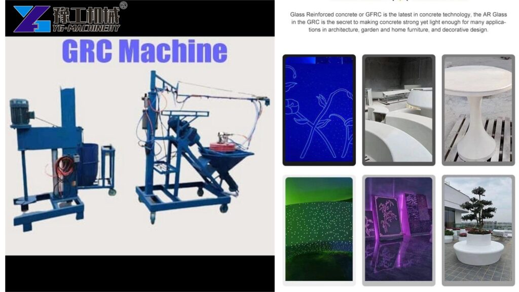 GRC Spraying Machine For Architectural Panels