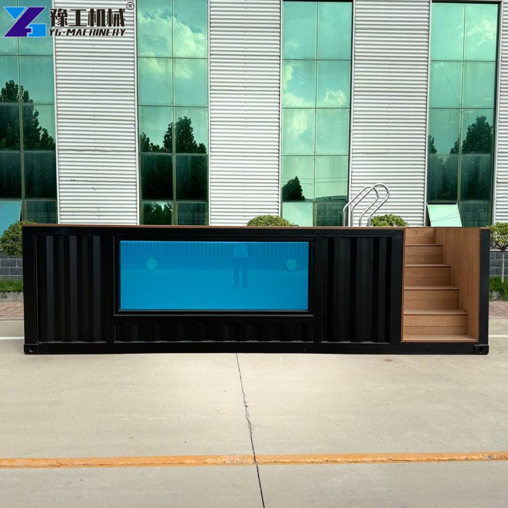 Glass Window Container Pool