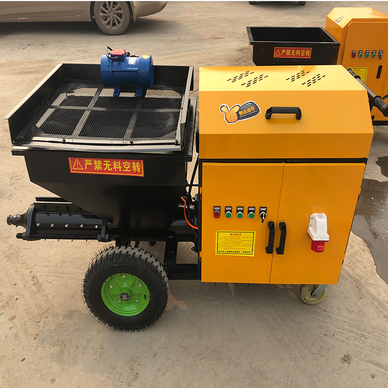 High Output Cement Spray Plaster