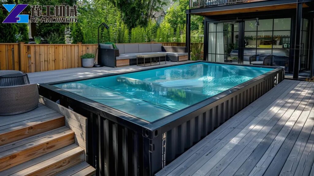 Luxury Container Swimming Pool