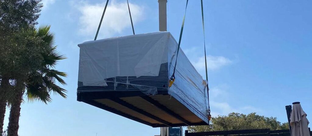 Small Shipping Container Pool USA