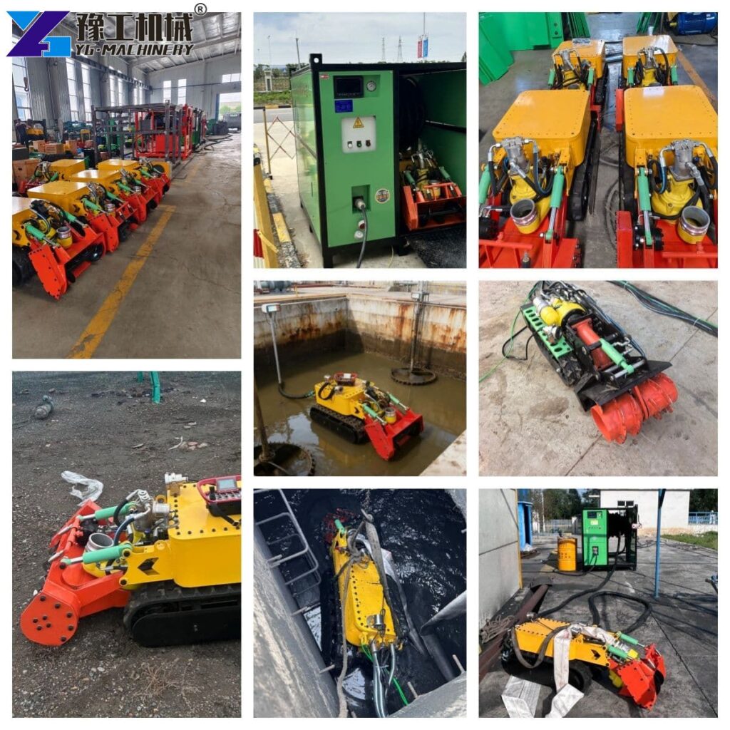 Crawler Dredging Robot Factory