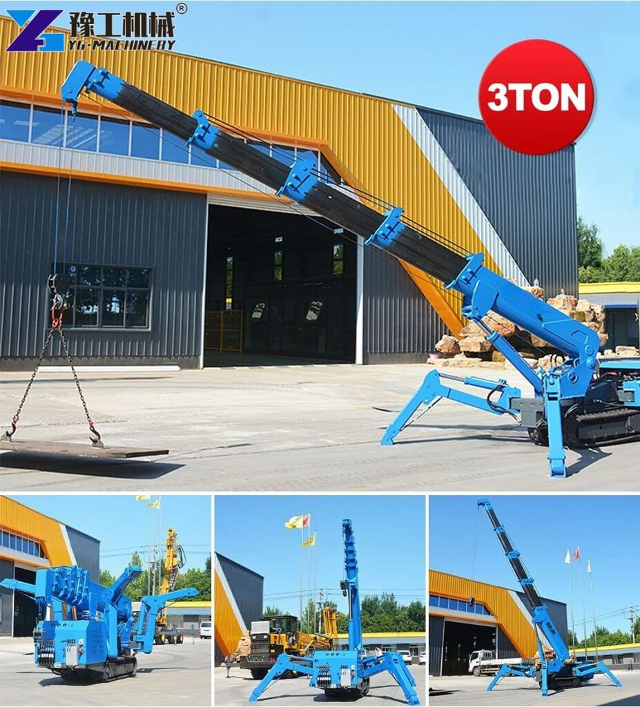 Crawler Mounted 3T Spider Crane