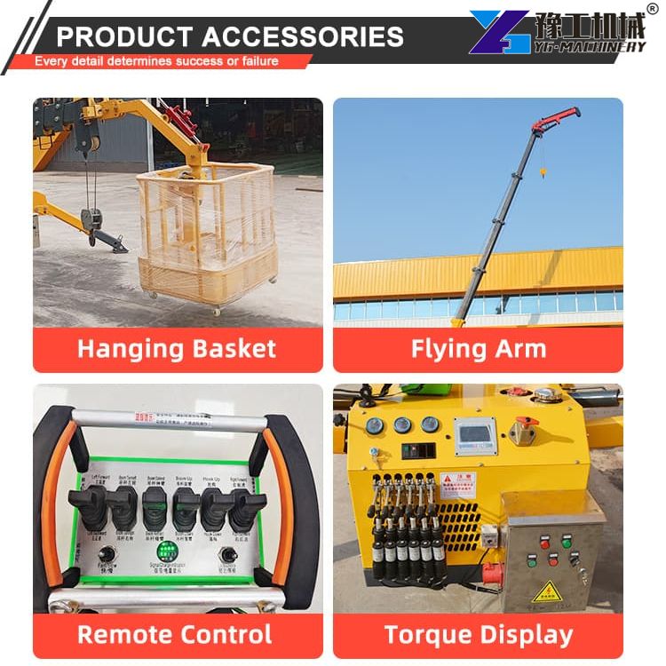 Crawler Mounted Mini Spider Accessories