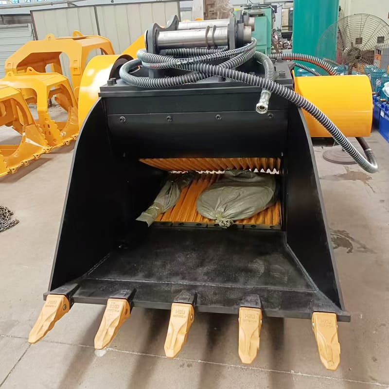 Demolition Hydraulic Crusher Bucket Unit