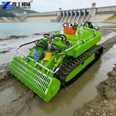 Dredging Machine With Robotic Arm