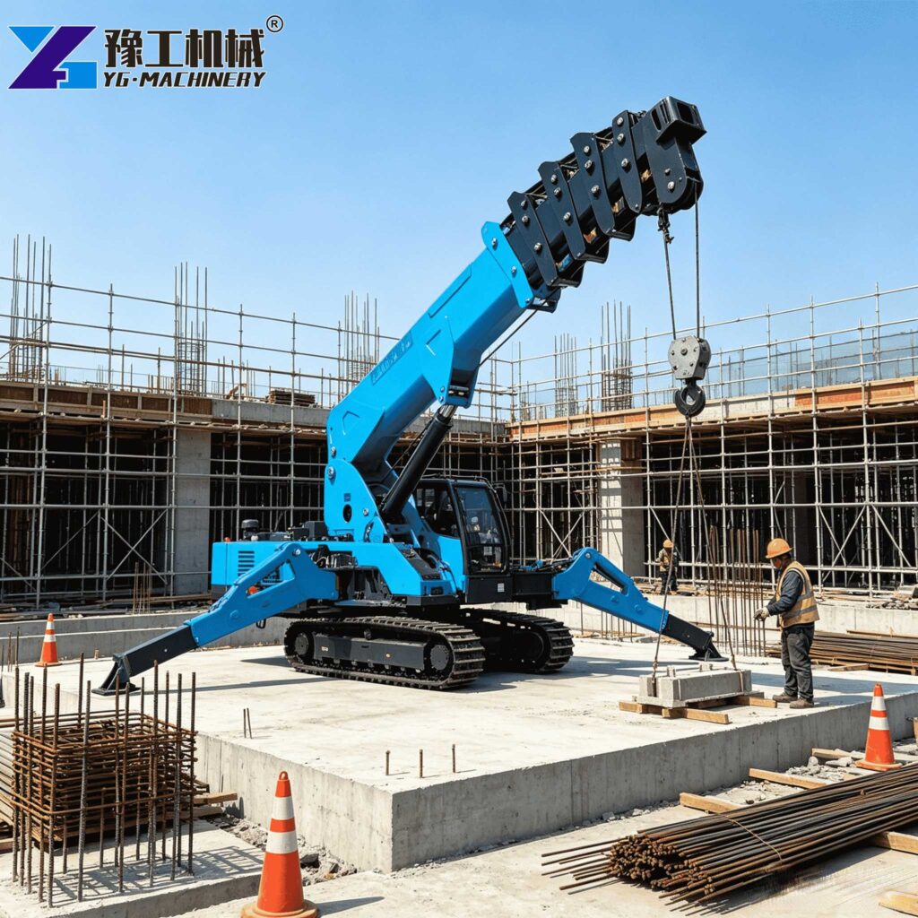 Mini Crawler Spider Crane Construction
