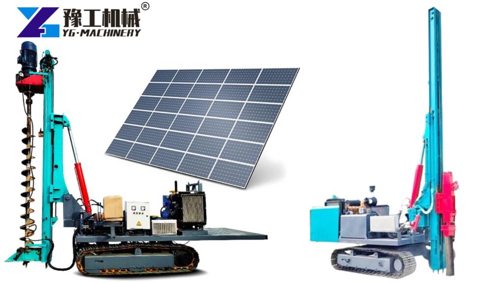 Photovoltaic Foundation Machine 6m Drilling Depth