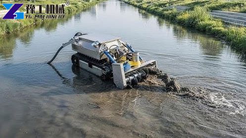 Sludge Cleaning Robot In Sewer Pipe