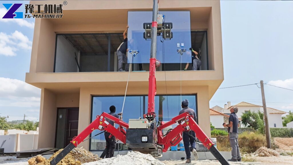 Spider Platforms For Glass Installation