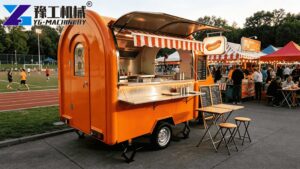 Tiny Food Trailer Exported to the UK Tiny Food Trailer UK