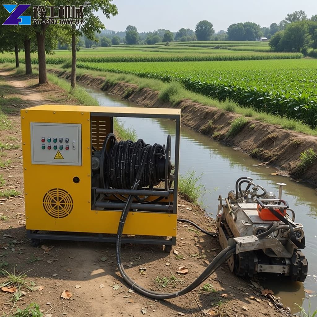 Tracked Dredging Machine For Sludge