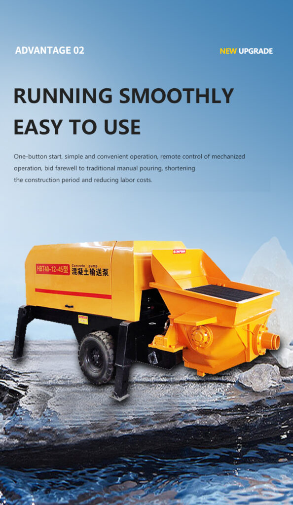 YG-40 Diesel Concrete Pump Machine