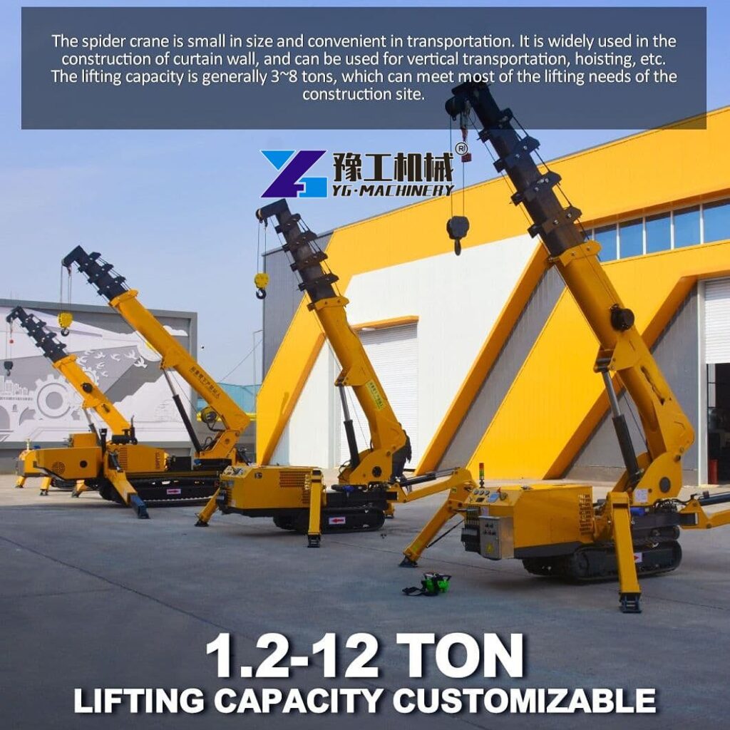 YG Machinery Spider Crawler Crane