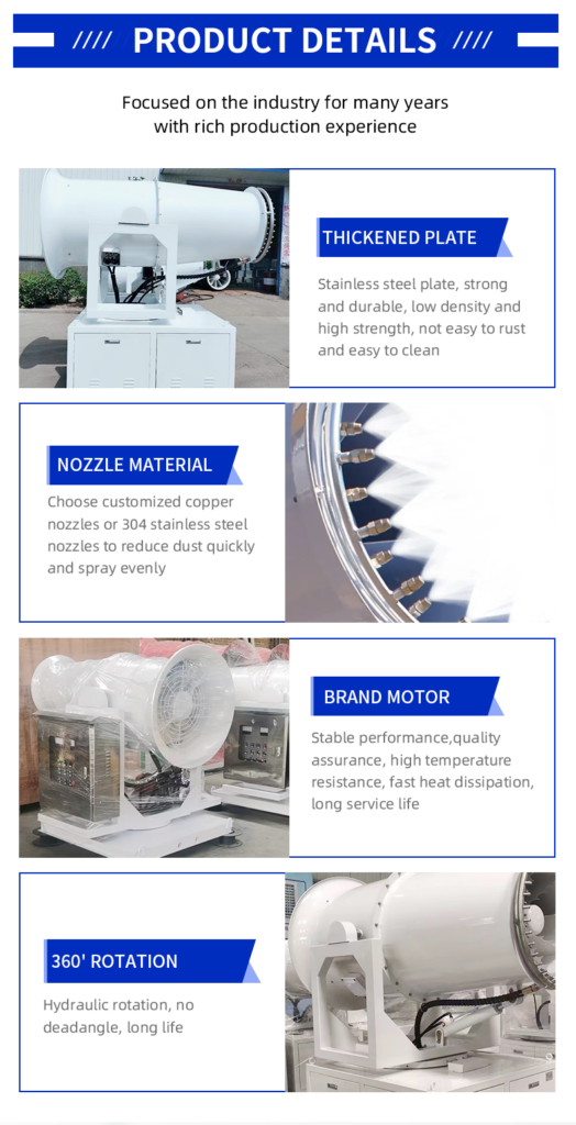 Automatic Rotating Mist Cannon